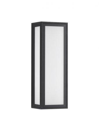 ILUMINAT EXTERIOR - Aplica exterior Nova Luce ASTRAL 9030632 LED 10W 3000K 373lm Sandy Black Die-Casting Aluminium & Clear Glass   IP65