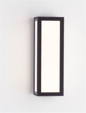 Aplica exterior Nova Luce ASTRAL 9030632 LED 10W 3000K 373lm Sandy Black Die-Casting Aluminium & Clear Glass   IP65 [3]