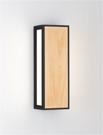 Aplica exterior Nova Luce ASTRAL 9030633 LED 10W 3000K 192lm Sandy Black Die-Casting Aluminium & Clear Glass   IP65 [3]
