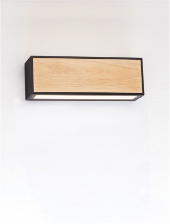 Aplica exterior Nova Luce ASTRAL 9030633 LED 10W 3000K 192lm Sandy Black Die-Casting Aluminium & Clear Glass   IP65 [5]