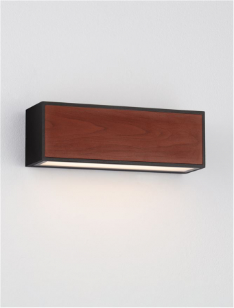Aplica exterior Nova Luce BROW N 9030583 LED 2W 3000K 82lm Sandy Black Die-Casting Aluminium & Clear Glass   IP65 [4]