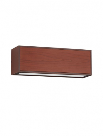 ILUMINAT EXTERIOR - Aplica exterior Nova Luce BROW N 9030584 LED 2W 3000K 83lm Sandy Rust BroW n Die-Casting Aluminium & Clear Glass   IP65