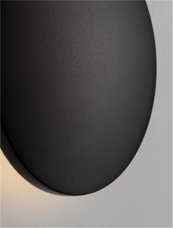 Aplica exterior Nova Luce COPPER 9923412 LED 7W 3000K 467lm Sandy Black Aluminium  IP65 [6]
