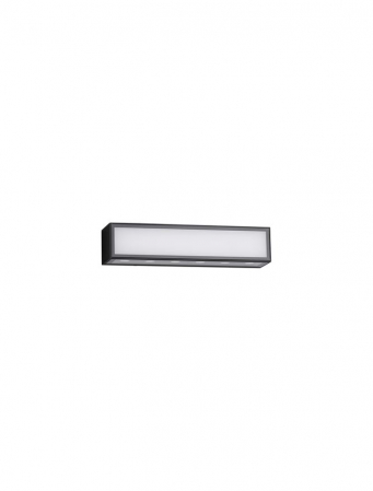 ILUMINAT EXTERIOR - Aplica exterior Nova Luce INGA 9030595 LED 18W 3000K 1484lm Sandy Black Die-Casting Aluminium & Clear Glass   IP65