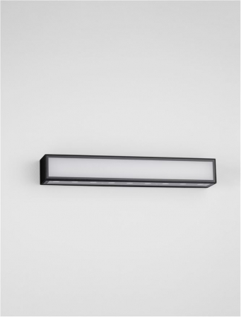Aplica exterior Nova Luce INGA 9030596 LED 31W 3000K 3028lm Sandy Black Die-Casting Aluminium & Clear Glass   IP65 [3]