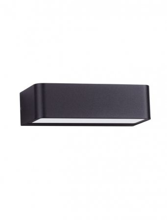 ILUMINAT EXTERIOR - Aplica exterior Nova Luce IRID 9030624 LED 2W 3000K 225lm Sandy Black Die-Casting Aluminium & Polycarbonate Frost   IP65