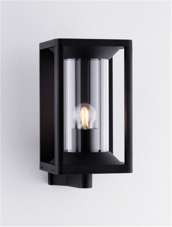 Aplica exterior Nova Luce PACIFIC 9030602 E27 1x12W    Sandy Black Die-Casting Aluminium & Clear Polycarbonate   IP65 [3]