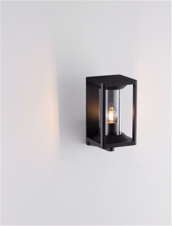 Aplica exterior Nova Luce PACIFIC 9030602 E27 1x12W    Sandy Black Die-Casting Aluminium & Clear Polycarbonate   IP65 [5]