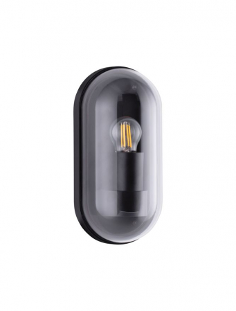 Aplica exterior Nova Luce RAFIC 9030577 E27 1x12W    Sandy Black Die-Casting Aluminium & Clear Polycarbonate   IP65 [3]