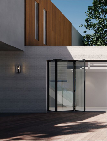 Aplica exterior Nova Luce RAFIC 9030577 E27 1x12W    Sandy Black Die-Casting Aluminium & Clear Polycarbonate   IP65 [2]
