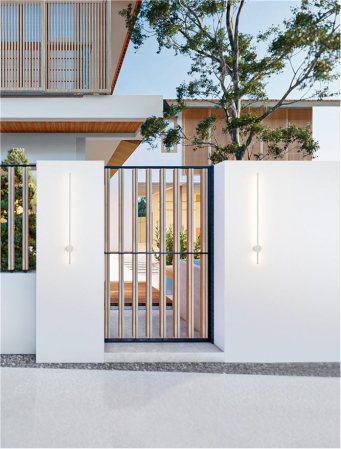 Aplica exterior Nova Luce RIDGE 9923407 LED 19W 3000K 1668lm Sandy White Aluminium   IP65 [2]
