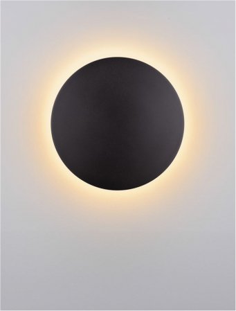 Aplica exterior Nova Luce VALNO 9923416 LED 12W 3000K 975lm Sandy Black Aluminium  IP65 [4]