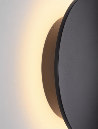 Aplica exterior Nova Luce VALNO 9923418 LED 16W 3000K 1046lm Sandy Black Aluminium  IP65 [7]
