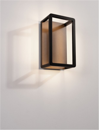 Aplica exterior Nova Luce VEL 9030570 LED 9W 3000K 244lm Sandy Black Die-Casting Aluminium & Polycarbonate Frost   IP65 [5]