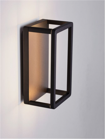 Aplica exterior Nova Luce VEL 9030570 LED 9W 3000K 244lm Sandy Black Die-Casting Aluminium & Polycarbonate Frost   IP65 [6]