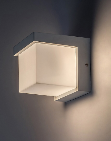 Aplica exterior Rabalux Andelle LED 10W 570lm 3000KK plastic white stil modern, IP54 77096 [6]