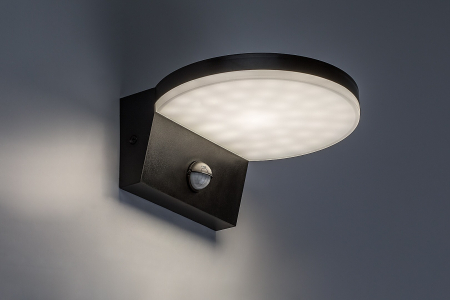 Aplica exterior Rabalux Batida LED 9W 900lm 2700, 4000, 6500K plastic plastic negru alb IP54 [3]