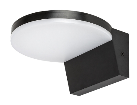 Aplica exterior Rabalux Batida LED 9W 900lm 2700KK, 4000KK, 6500KK plastic black stil modern, IP54 77117 [1]