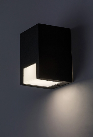 Aplica exterior Rabalux Cernon GU10 aluminiu black stil modern, IP44 77054 [2]