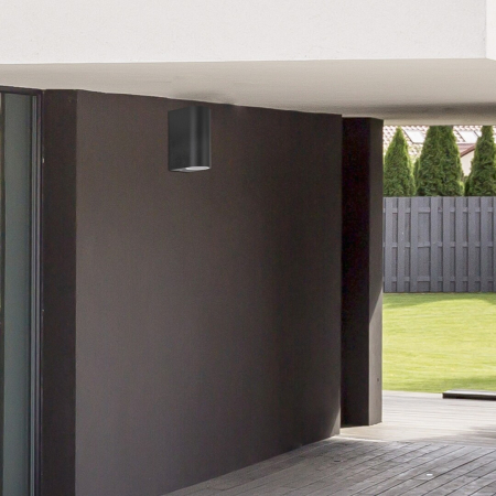 Aplica exterior Rabalux Chile GU10 metal black stil modern, IP44 8030 [2]