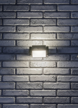 Aplica exterior Rabalux Cubbington LED 10W 720lm 4000K aluminiu plastic negru alb IP54 [10]