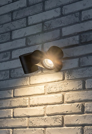 Aplica exterior Rabalux Enol GU10 aluminiu black stil modern, IP44 77111 [6]