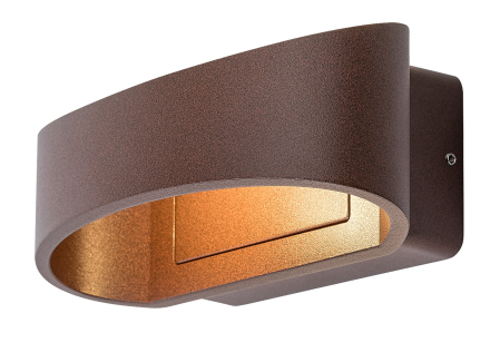 Aplice - Aplica exterior Rabalux Gerla LED 9W 400lm 3000KK aluminiu brown stil modern, IP54 77180