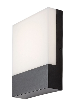 Aplice - Aplica exterior Rabalux Gimone LED 10W 570lm 4000KK plastic black stil modern, IP44 77097