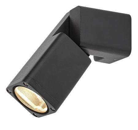 Aplice - Aplica exterior Rabalux Gordes GU10 metal mat black stil modern, IP65 77193