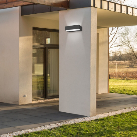 Aplica exterior Rabalux Halden LED 9W 640lm 4000KK plastic black stil modern, IP65 7935 [6]