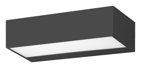 Aplice - Aplica exterior Rabalux Halden LED 9W 640lm 4000KK plastic black stil modern, IP65 7935