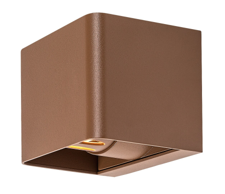 Aplice - Aplica exterior Rabalux Hallstatt LED 10W 320lm 3000KK aluminiu brown stil modern, IP54 77169