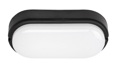 Aplica exterior Rabalux Hort LED 15W 1100lm 4000KK plastic black stil modern, IP54 7409 [1]