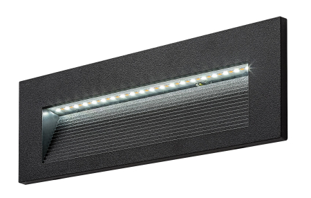 Aplice - Aplica exterior Rabalux Kavala LED 6W 250lm 3000KK, 4000KK, 6500KK plastic black stil modern, IP65 77190