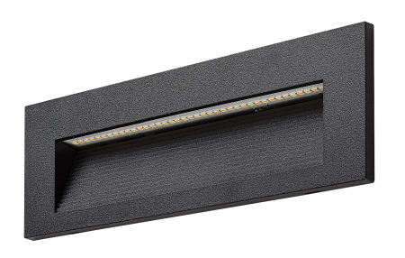 Aplica exterior Rabalux Kavala LED 6W 250lm 3000KK, 4000KK, 6500KK plastic black stil modern, IP65 77190 [1]