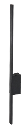 Aplica exterior Rabalux Kelebia LED 12W 1000lm 3000KK aluminiu black stil modern, IP44 77125 [1]