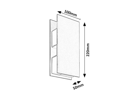 Aplica exterior Rabalux Kioni LED 13W 680lm 3000KK metal anthracite stil modern, IP65 77063 [10]