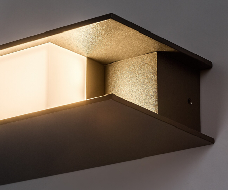 Aplica exterior Rabalux Kioni LED 13W 680lm 3000KK metal anthracite stil modern, IP65 77063 [2]