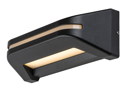 Aplice - Aplica exterior Rabalux Kobarid LED 20W 800lm 4000KK aluminiu black stil modern, IP54 77174
