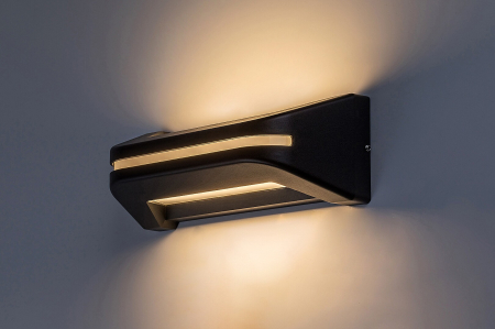 Aplica exterior Rabalux Kobarid LED 20W 800lm 4000KK aluminiu black stil modern, IP54 77174 [2]