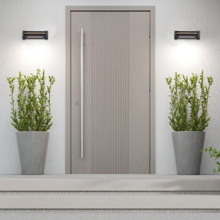 Aplica exterior Rabalux Kobarid LED 20W 800lm 4000KK aluminiu black stil modern, IP54 77174 [7]