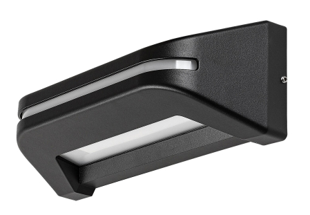 Aplica exterior Rabalux Kobarid LED 20W 800lm 4000KK aluminiu black stil modern, IP54 77174 [1]