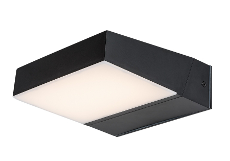 Aplice - Aplica exterior Rabalux Laxa LED 14W 1400lm 2700KK, 4000KK, 6500KK plastic black stil modern, IP54 77121