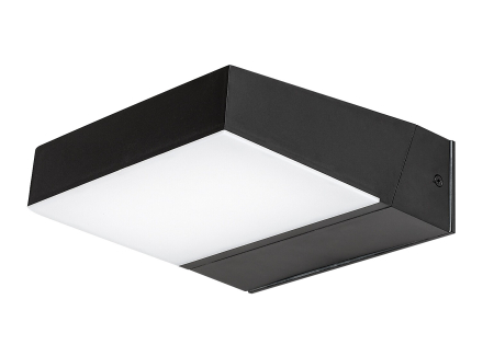 Aplica exterior Rabalux Laxa LED 14W 1400lm 2700KK, 4000KK, 6500KK plastic black stil modern, IP54 77121 [1]