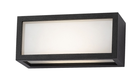 Aplica exterior Rabalux Lublin LED 10W 480lm 4000KK aluminiu black stil modern, IP54 77099 [1]