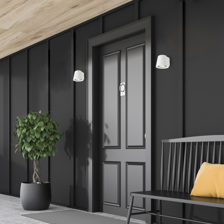 Aplica exterior Rabalux Mandal GU10 aluminiu white stil modern, IP54 7960 [5]