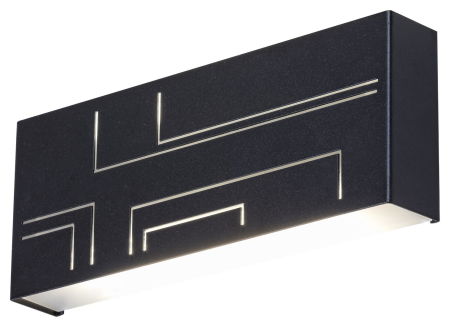Aplica exterior Rabalux Maribor LED 12W 780lm 4000KK metal black stil minimal, IP65 8873 [1]