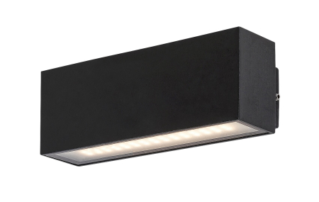 Aplice - Aplica exterior Rabalux Mataro LED 10W 720lm 4000KK aluminiu black stil modern, IP54 77075