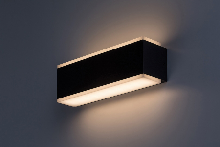 Aplica exterior Rabalux Mataro LED 12W 950lm 3000KK aluminiu black stil modern, IP54 77114 [2]