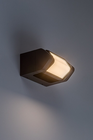 Aplica exterior Rabalux Medna LED 8W 530lm 3000KK aluminiu anthracite stil modern, IP54 77103 [6]